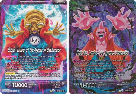 Babidi, Leader of the Agents of Destruction // Majin Buu, Leader of the Agents of Destruction (EX13-29) [Special Anniversary Set 2020] | Odin's Place