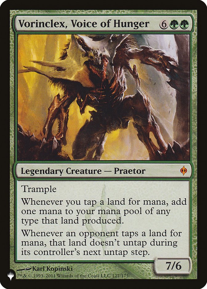 Vorinclex, Voice of Hunger [The List] | Odin's Place