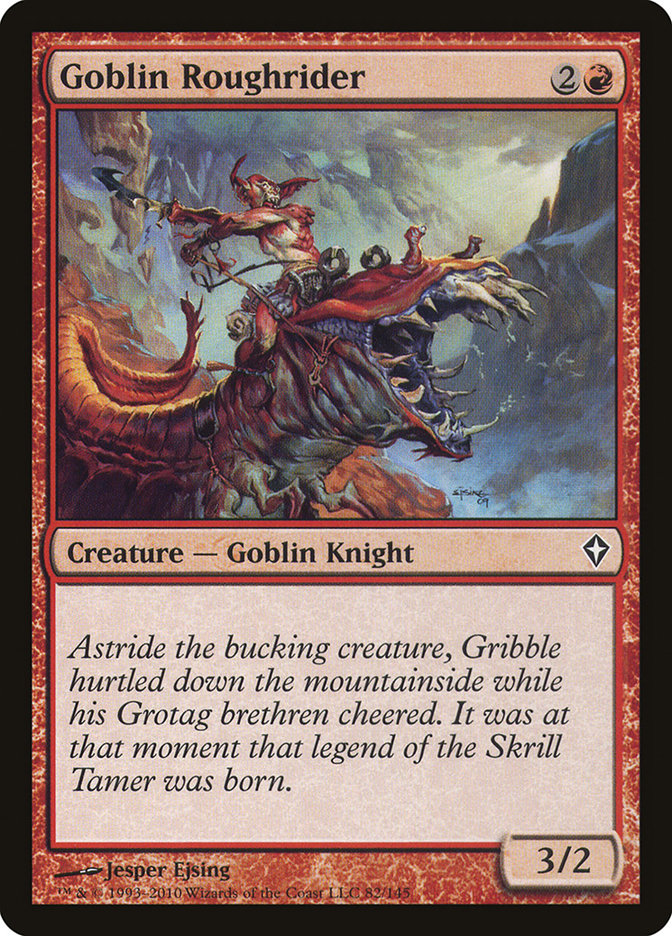 Goblin Roughrider (82) [Worldwake] | Odin's Place