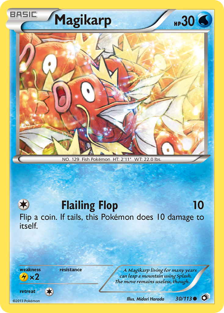 Magikarp (30/113) [Black & White: Legendary Treasures] | Odin's Place