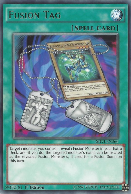 Fusion Tag [SHVI-EN066] Rare | Odin's Place