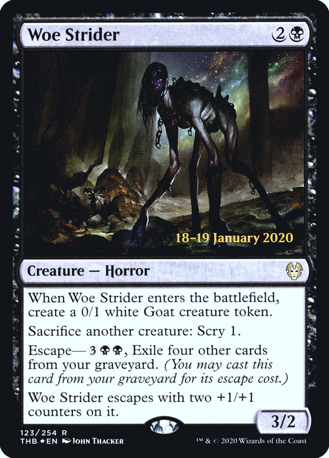 Woe Strider [Theros Beyond Death Prerelease Promos] | Odin's Place