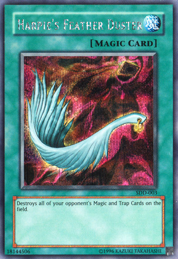 Harpie's Feather Duster [SDD-003] Secret Rare | Odin's Place