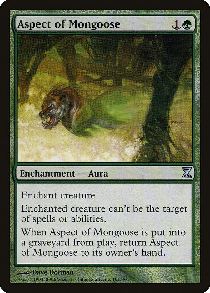 Aspect of Mongoose (191) [Time Spiral] | Odin's Place