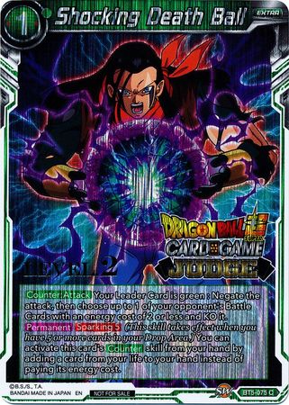 Shocking Death Ball (Level 2) (BT5-075) [Judge Promotion Cards] | Odin's Place