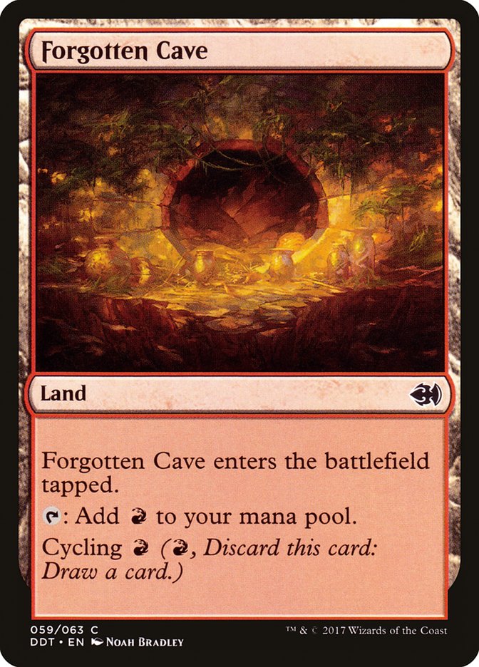 Forgotten Cave (59) [Duel Decks: Merfolk vs. Goblins] | Odin's Place