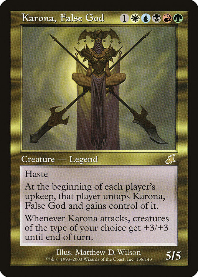 Karona, False God (138) [Scourge] | Odin's Place