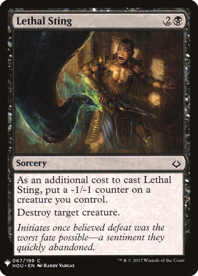 Lethal Sting [Mystery Booster] | Odin's Place