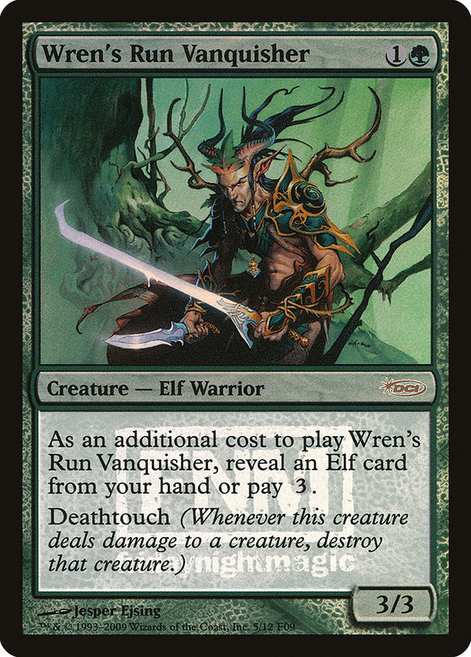 Wren's Run Vanquisher (5) [Friday Night Magic 2009] | Odin's Place