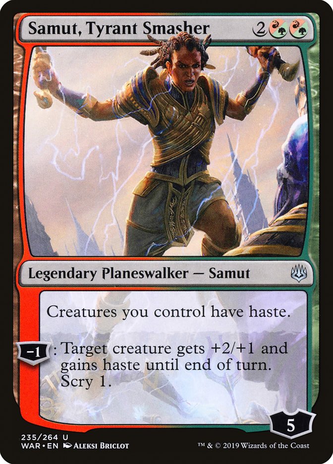 Samut, Tyrant Smasher (235) [War of the Spark] | Odin's Place