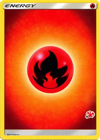 Fire Energy (Charizard Stamp #35) [Battle Academy 2020] | Odin's Place