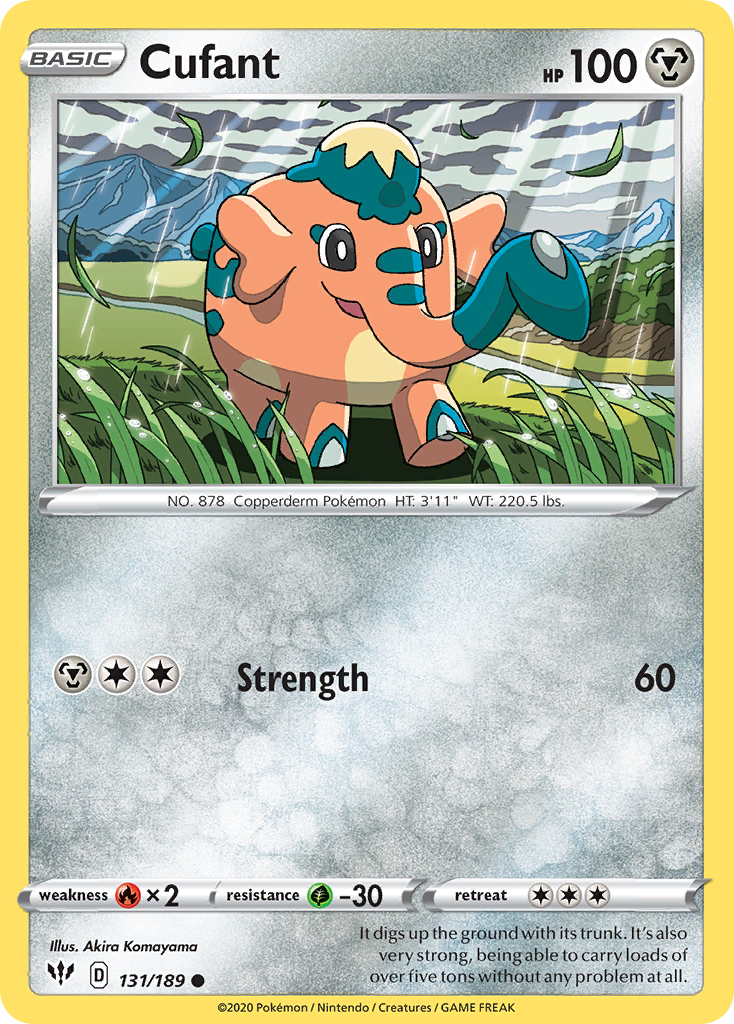 Cufant (131/189) [Sword & Shield: Darkness Ablaze] | Odin's Place