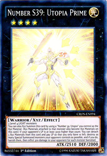 Number S39: Utopia Prime [CROS-EN094] Super Rare | Odin's Place