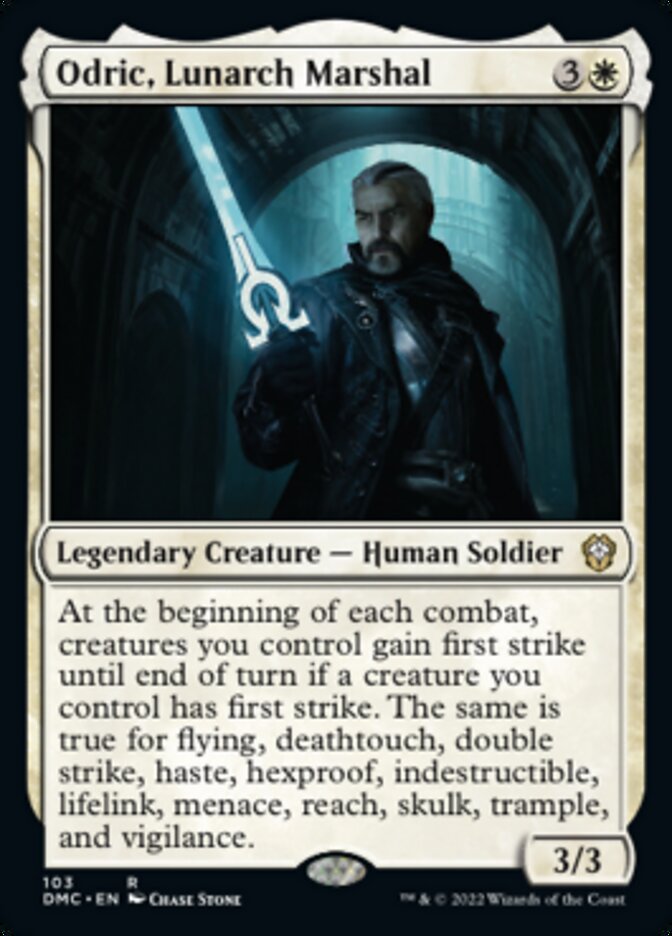 Odric, Lunarch Marshal [Dominaria United Commander] | Odin's Place