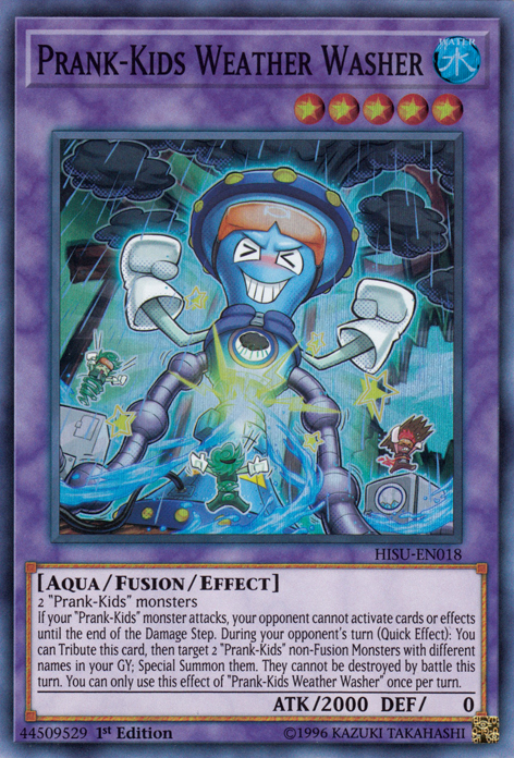 Prank-Kids Weather Washer [HISU-EN018] Super Rare | Odin's Place