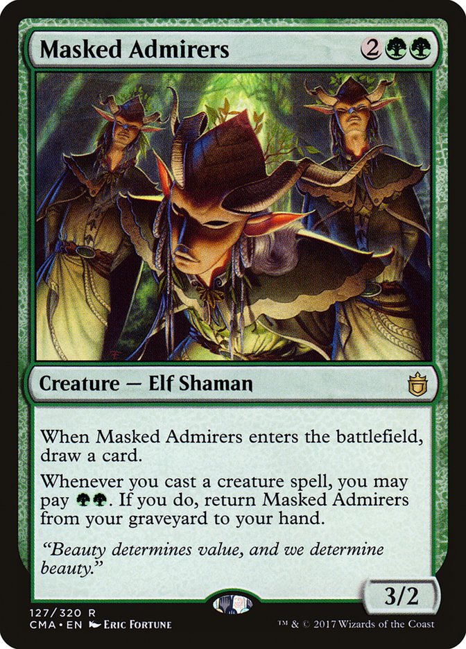Masked Admirers (127) [Commander Anthology] | Odin's Place