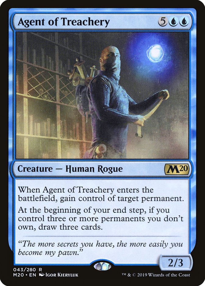 Agent of Treachery [Core Set 2020] | Odin's Place