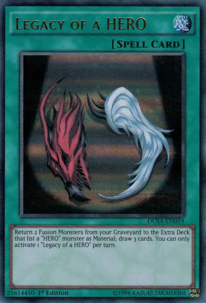 Legacy of a Hero [DUSA-EN019] Ultra Rare | Odin's Place
