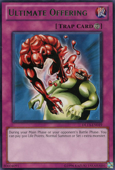 Ultimate Offering (Green) [DL13-EN019] Rare | Odin's Place