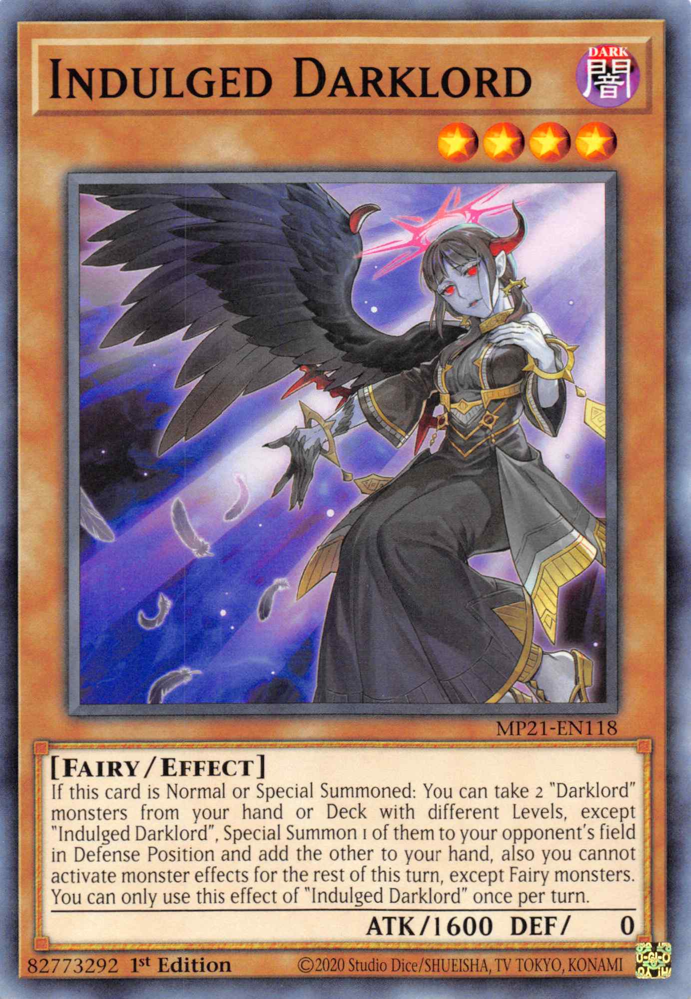 Indulged Darklord [MP21-EN118] Common | Odin's Place