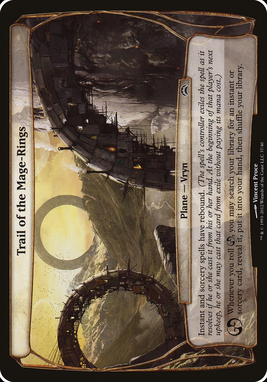 Trail of the Mage-Rings (37) (Planes) [Planechase 2012 Planes] | Odin's Place