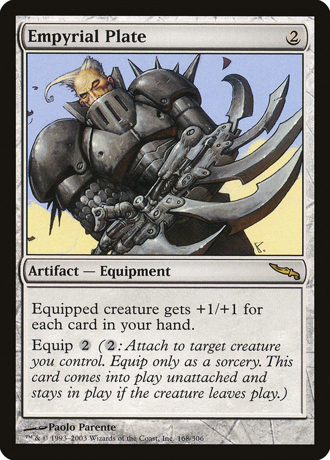 Empyrial Plate (168) [Mirrodin] | Odin's Place