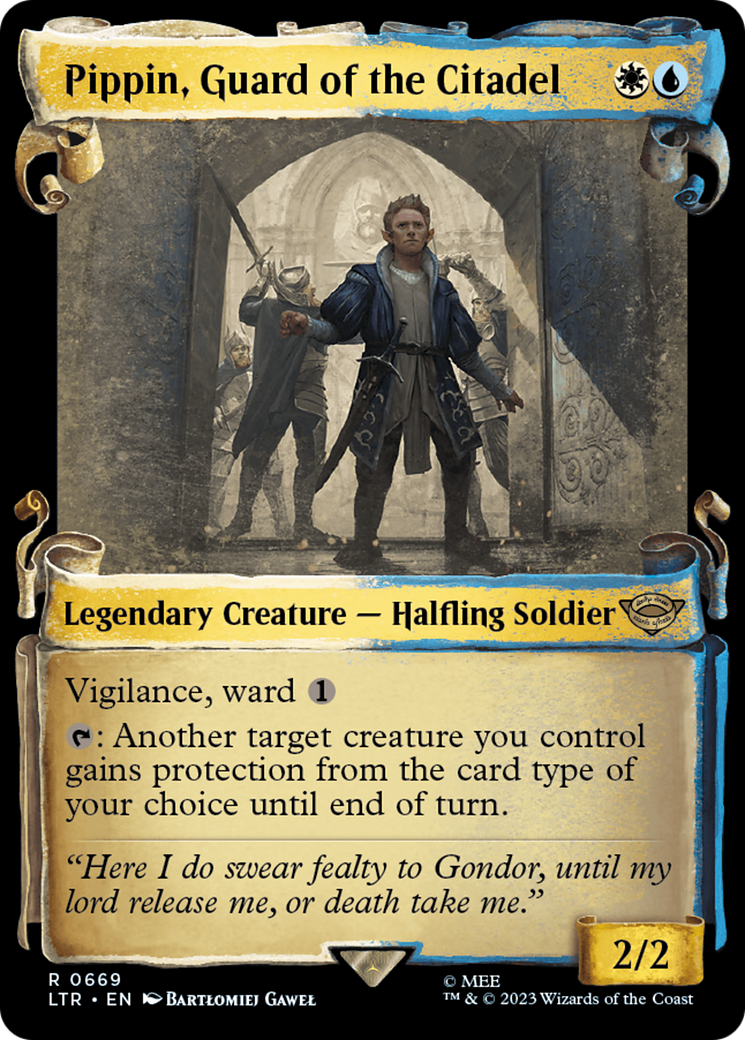 Pippin, Guard of the Citadel [The Lord of the Rings: Tales of Middle-Earth Showcase Scrolls] | Odin's Place