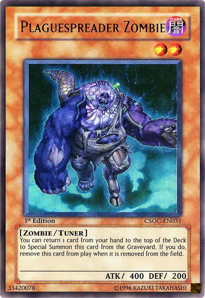 Plaguespreader Zombie [CSOC-EN031] Ultra Rare | Odin's Place