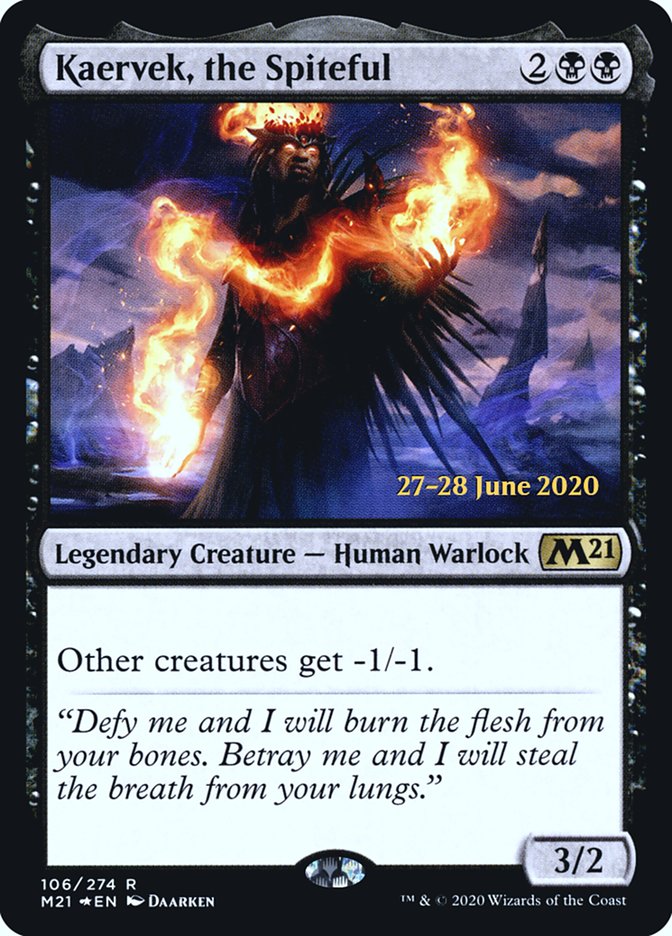 Kaervek, the Spiteful [Core Set 2021 Prerelease Promos] | Odin's Place