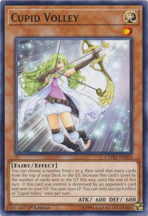 Cupid Volley [CYHO-EN024] Common | Odin's Place