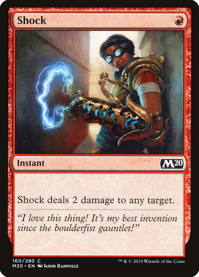 Shock [Core Set 2020] | Odin's Place