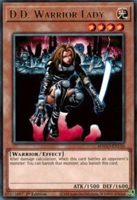 D.D. Warrior Lady [MAGO-EN110] Rare | Odin's Place