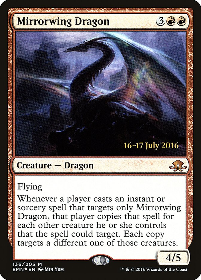 Mirrorwing Dragon (136) [Eldritch Moon Prerelease Promos] | Odin's Place