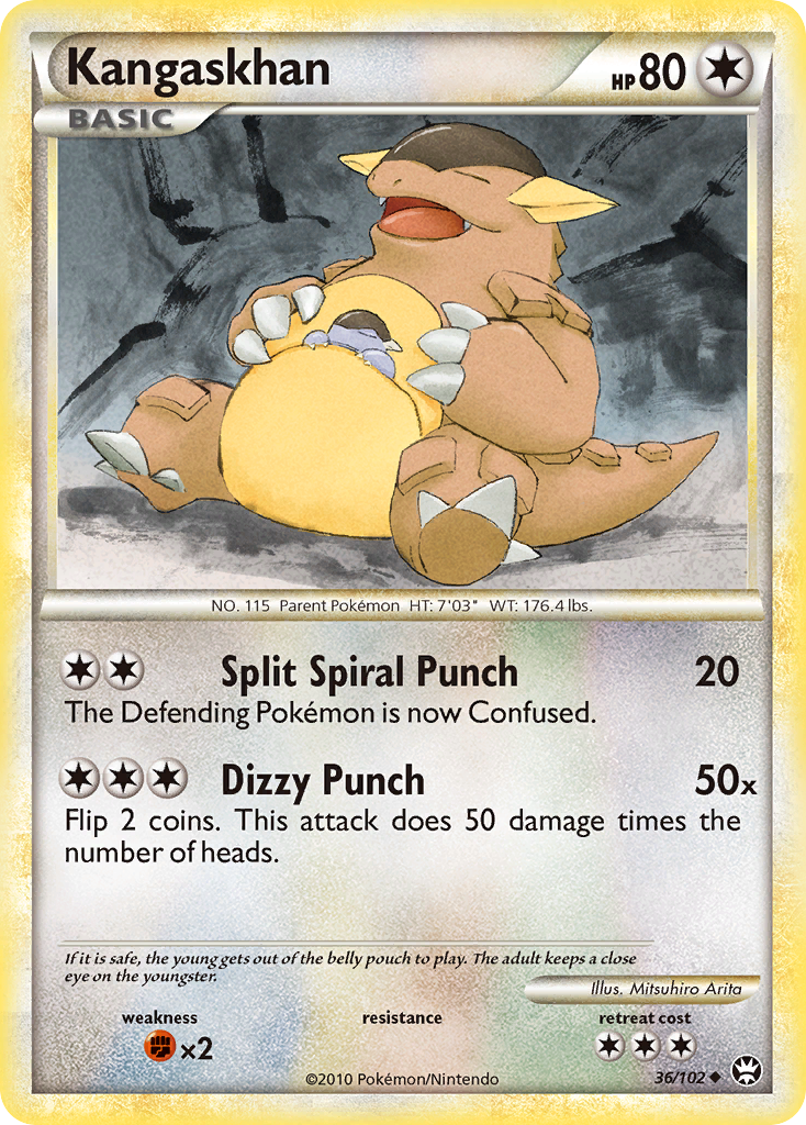 Kangaskhan (36/102) [HeartGold & SoulSilver: Triumphant] | Odin's Place