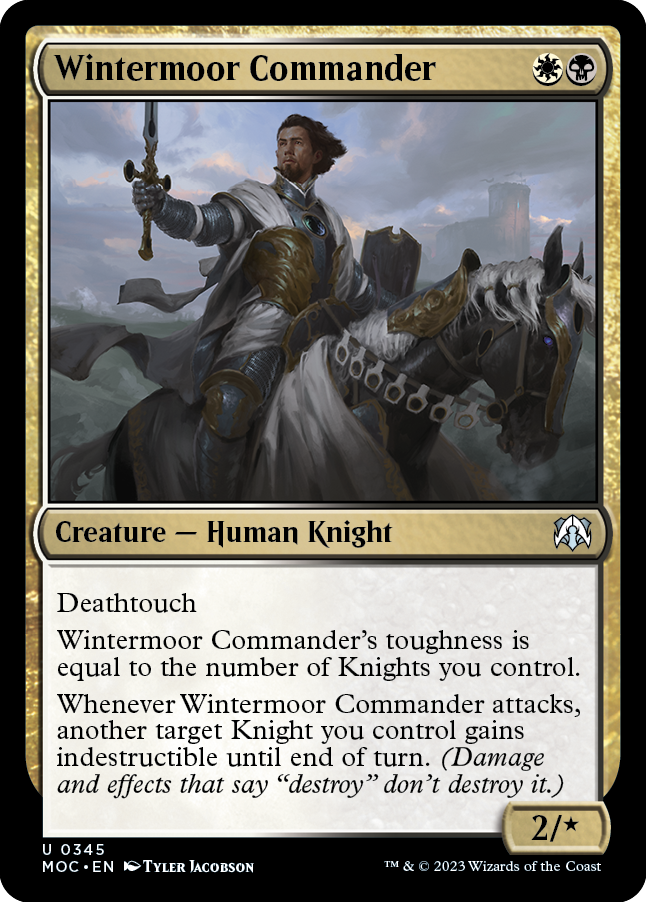 Wintermoor Commander [March of the Machine Commander] | Odin's Place