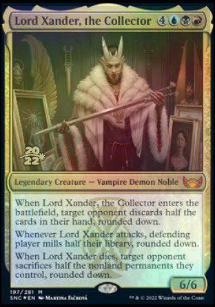 Lord Xander, the Collector [Streets of New Capenna Prerelease Promos] | Odin's Place