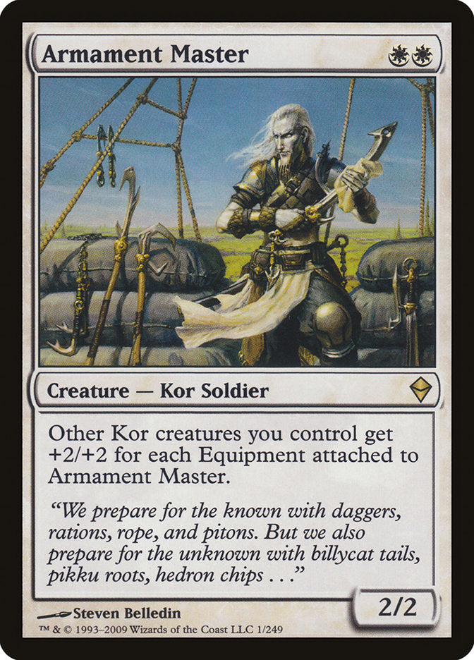 Armament Master (1) [Zendikar] | Odin's Place