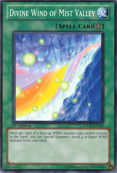 Divine Wind of Mist Valley [STOR-EN059] Common | Odin's Place