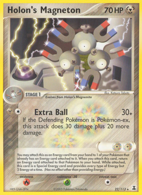 Holon's Magneton (22/113) [EX: Delta Species] | Odin's Place