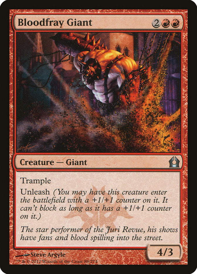 Bloodfray Giant (89) [Return to Ravnica] | Odin's Place