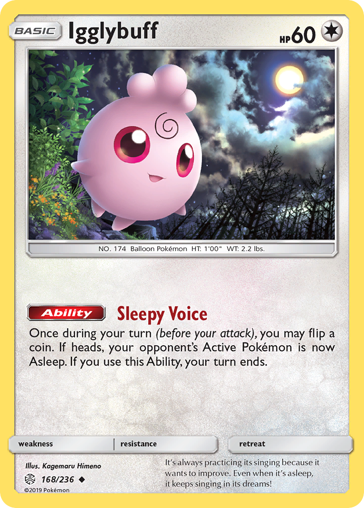 Igglybuff (168/236) [Sun & Moon: Cosmic Eclipse] | Odin's Place