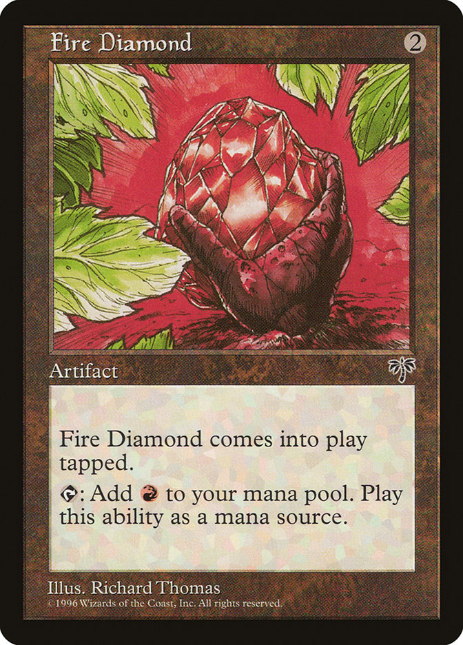 Fire Diamond (302) [Mirage] | Odin's Place