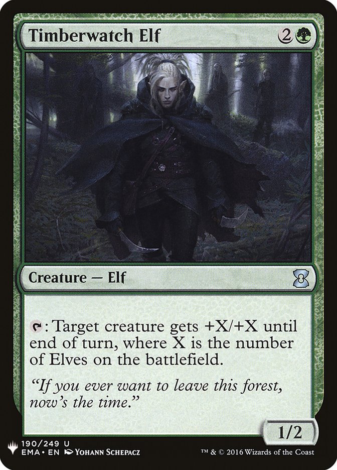 Timberwatch Elf [Mystery Booster] | Odin's Place
