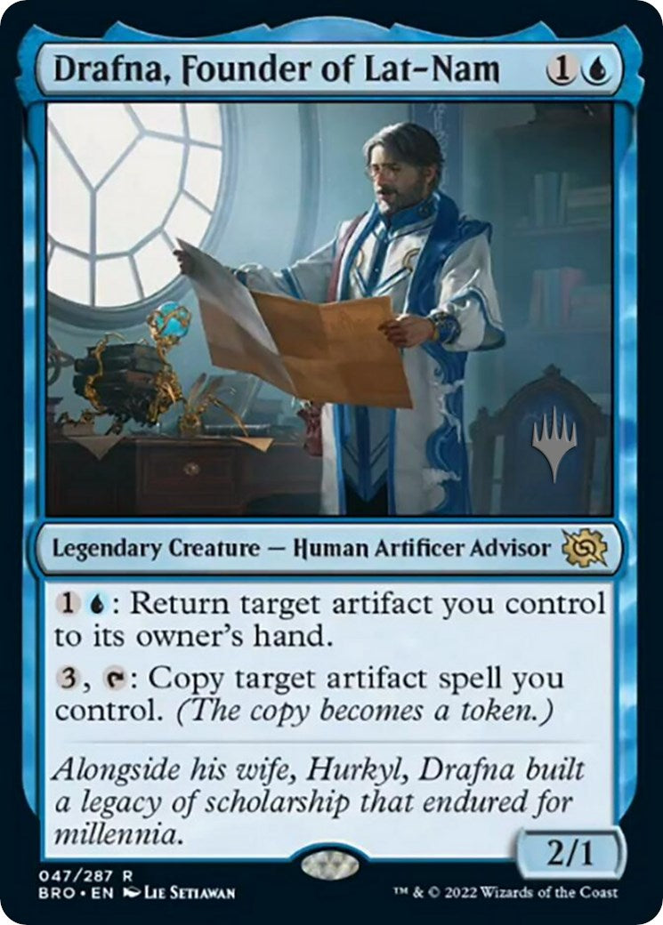 Drafna, Founder of Lat-Nam (Promo Pack) [The Brothers' War Promos] | Odin's Place