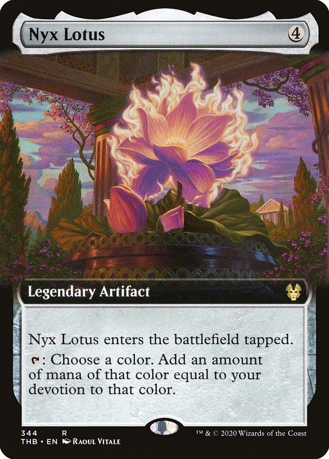 Nyx Lotus (Extended Art) [Theros Beyond Death] | Odin's Place