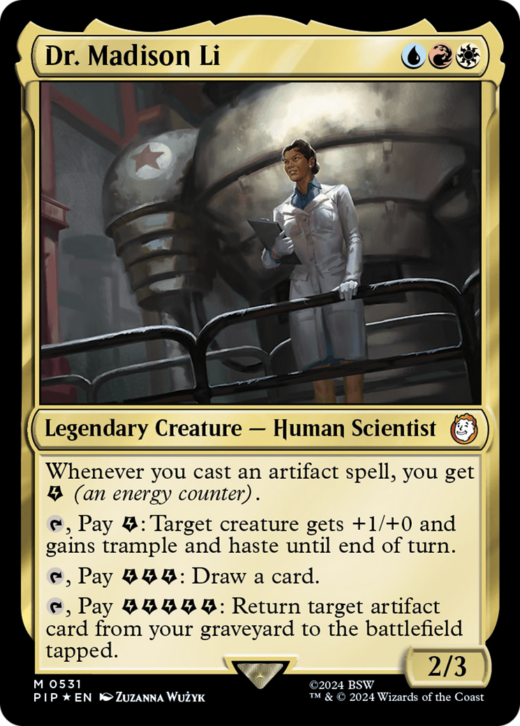Dr. Madison Li (Surge Foil) [Fallout] | Odin's Place