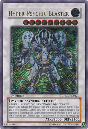 Hyper Psychic Blaster [CRMS-EN042] Ultimate Rare | Odin's Place
