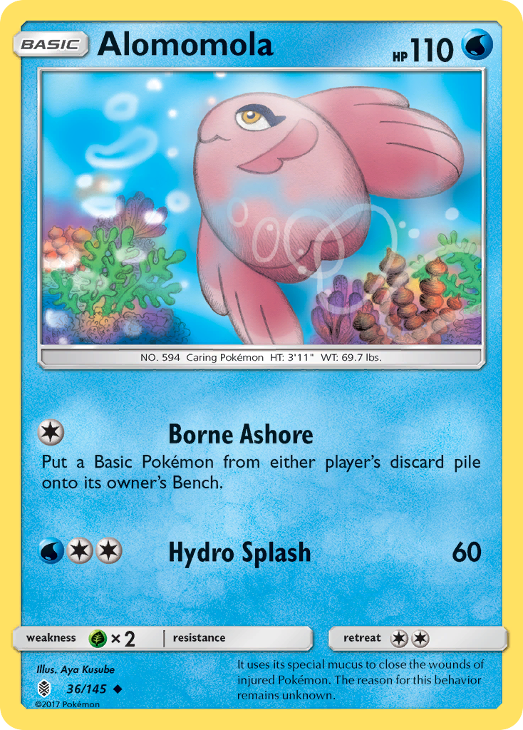 Alomomola (36/145) [Sun & Moon: Guardians Rising] | Odin's Place