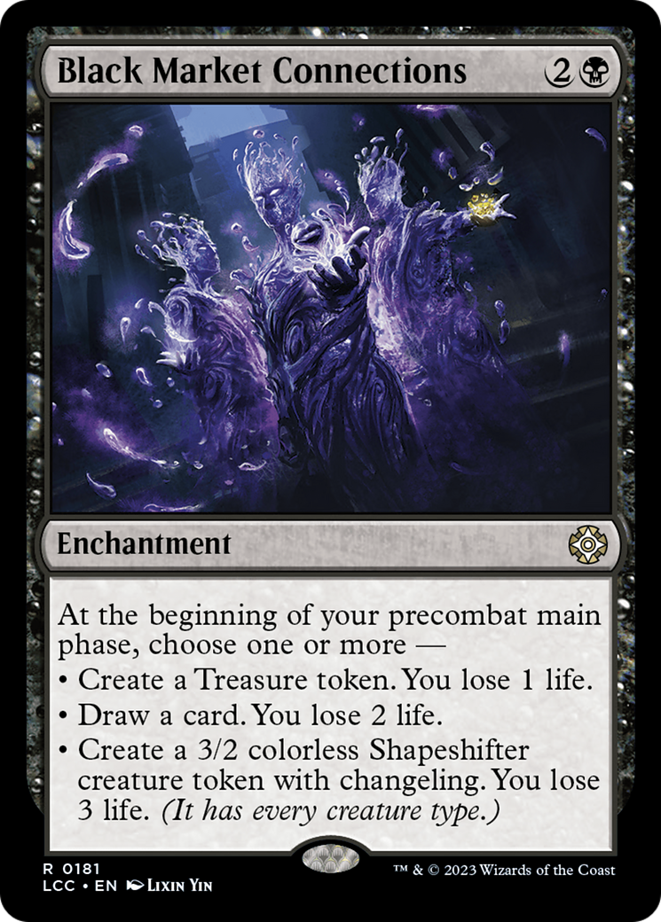 Black Market Connections [The Lost Caverns of Ixalan Commander] | Odin's Place