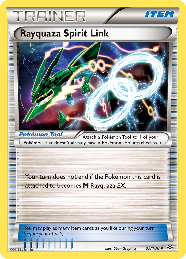 Rayquaza Spirit Link (87/108) [XY: Roaring Skies] | Odin's Place